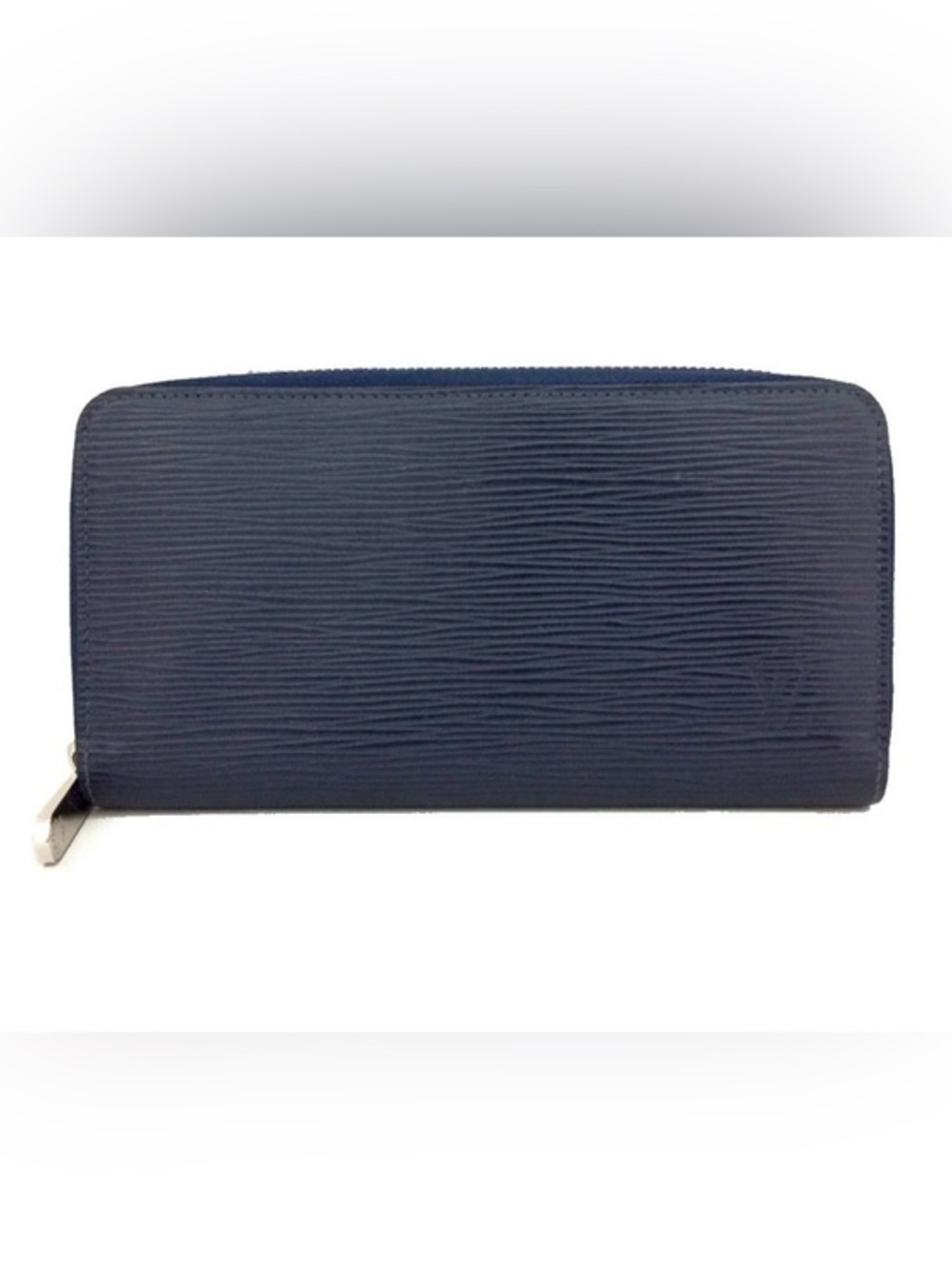 Louis Vuitton Zippy Wallet Epi Leather Indigo Navy Blue Long Wallet